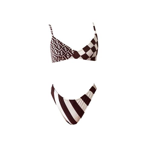 Fendi checkered swimwear